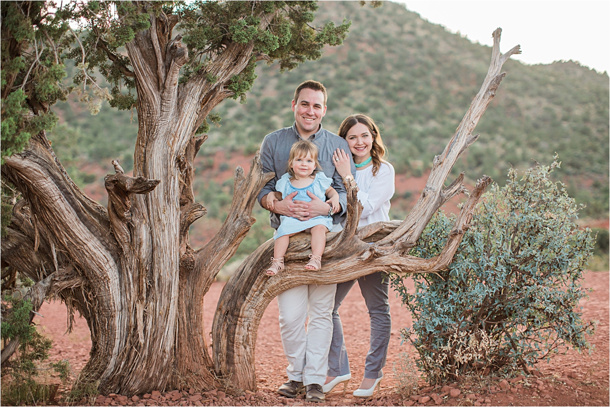 Sedona Family Session with Amber Lea Photography.