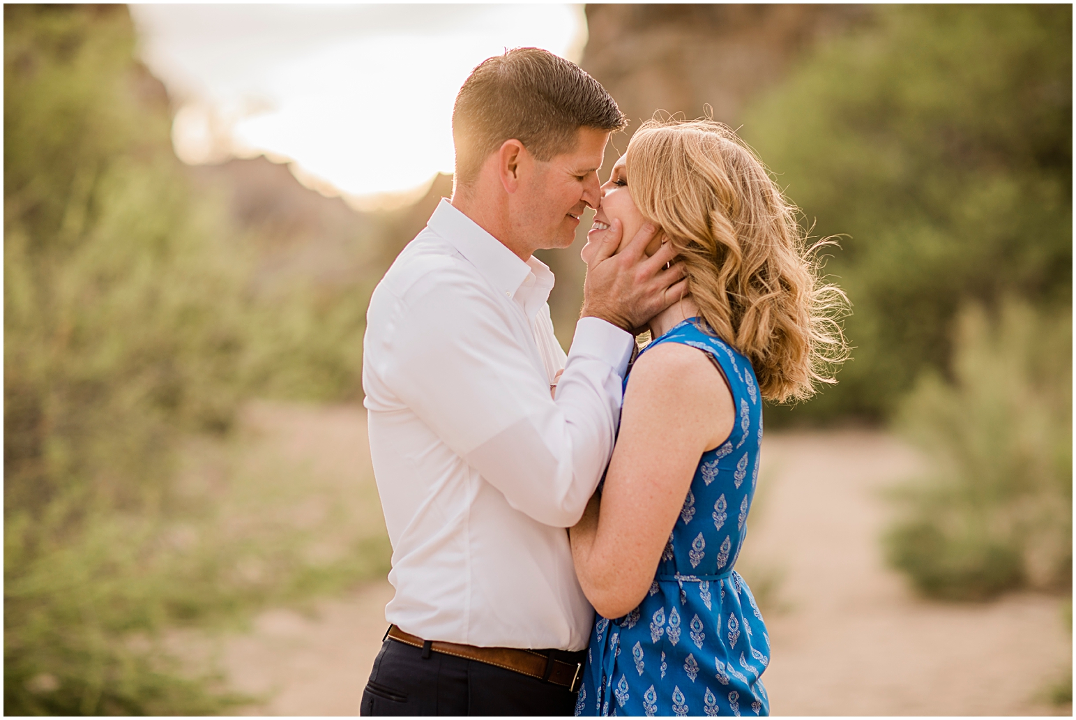 Honeybee Canyon Engagement Session in Tucson, Arizona with Amber Lea Photography.