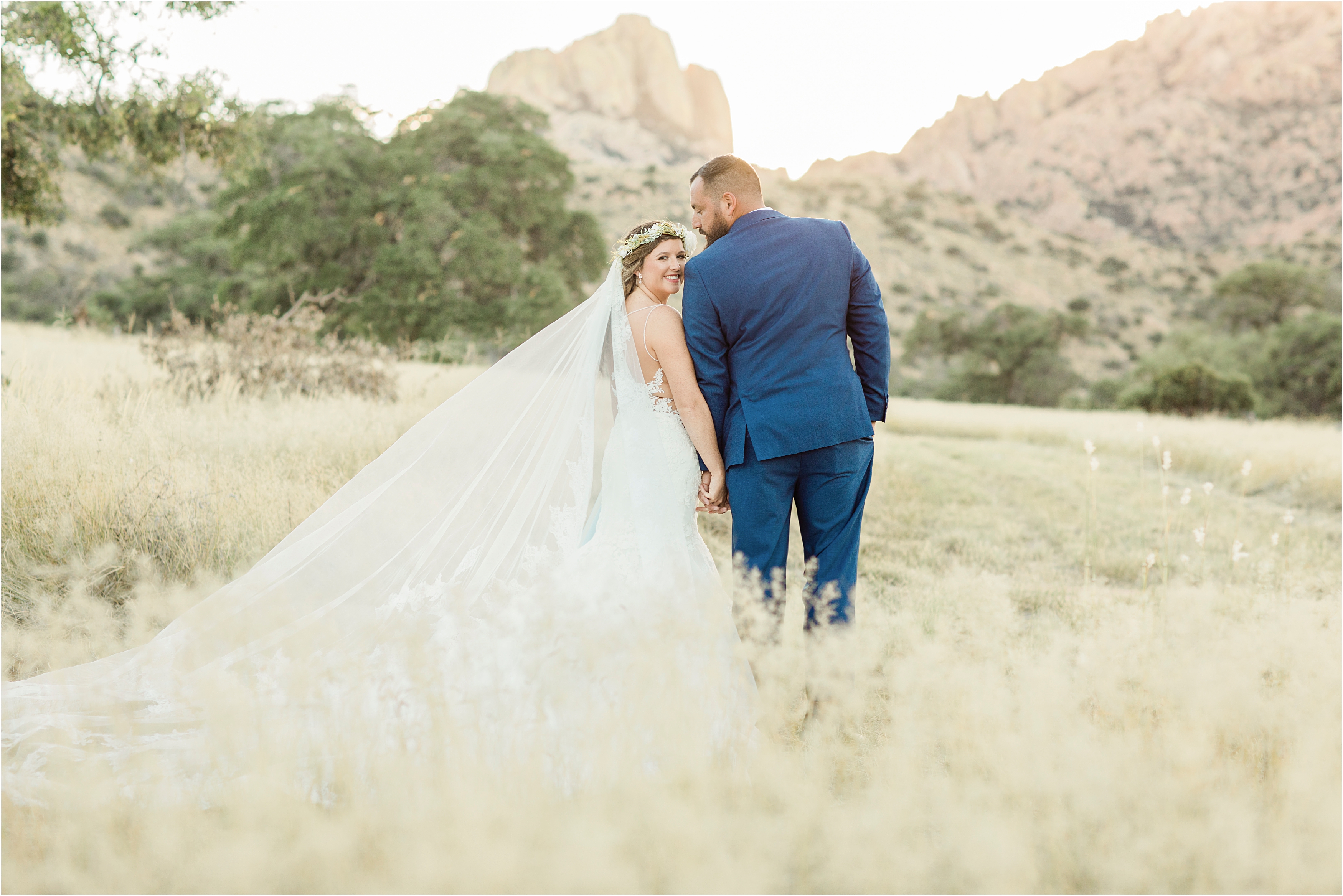 Boho Wedding in Cochise Stronghold Mountains, Pearce, Arizona with Amber Lea Photography.